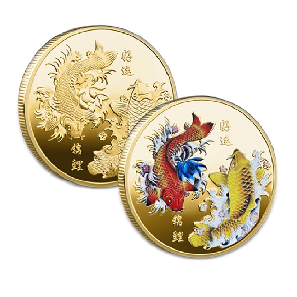UV printed coin