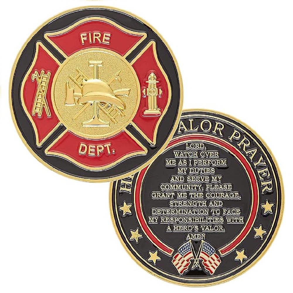 Firefighter Challenge Coin