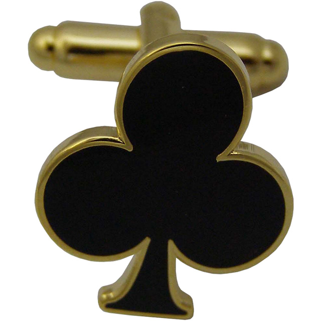 Poker cufflink