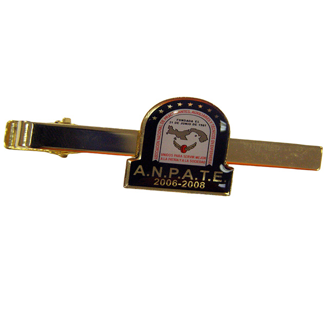 Printed with epoxy tie clip