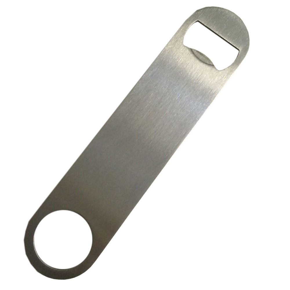 Open mold bottle opener