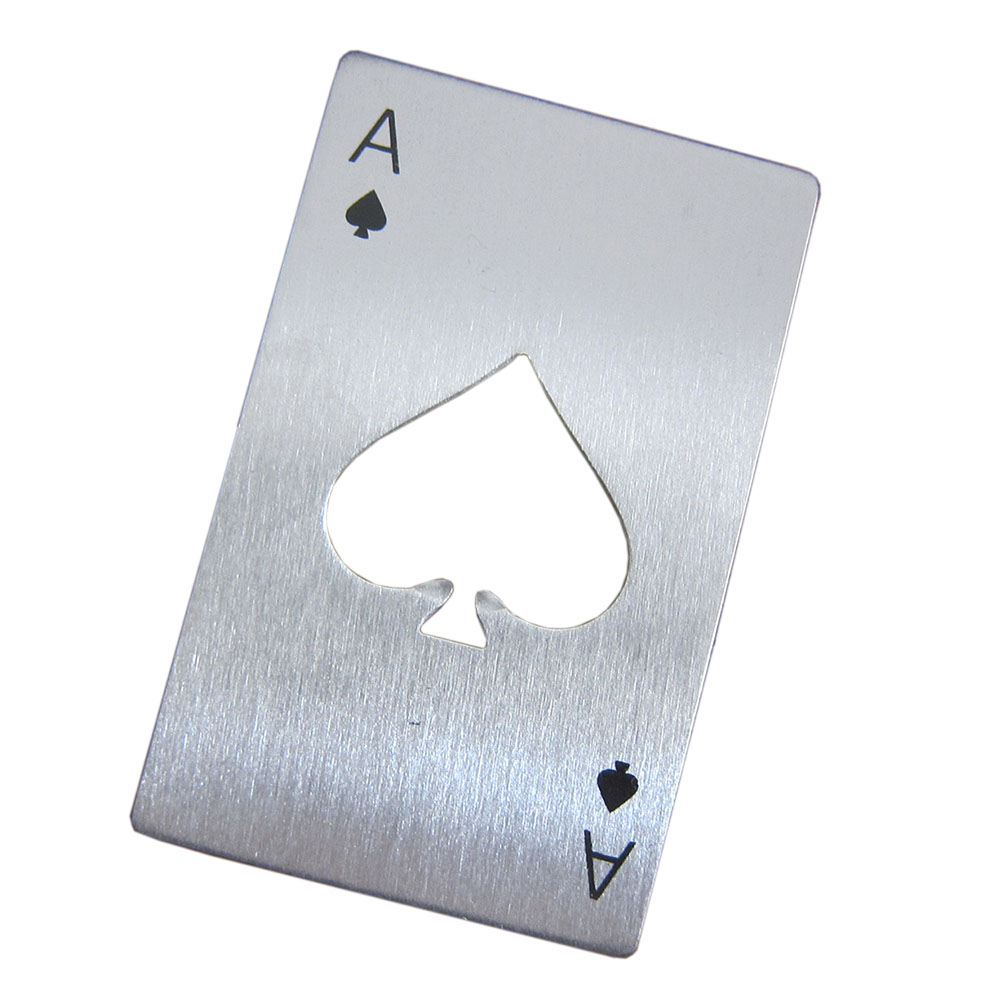 Poker Playing card bottle opener