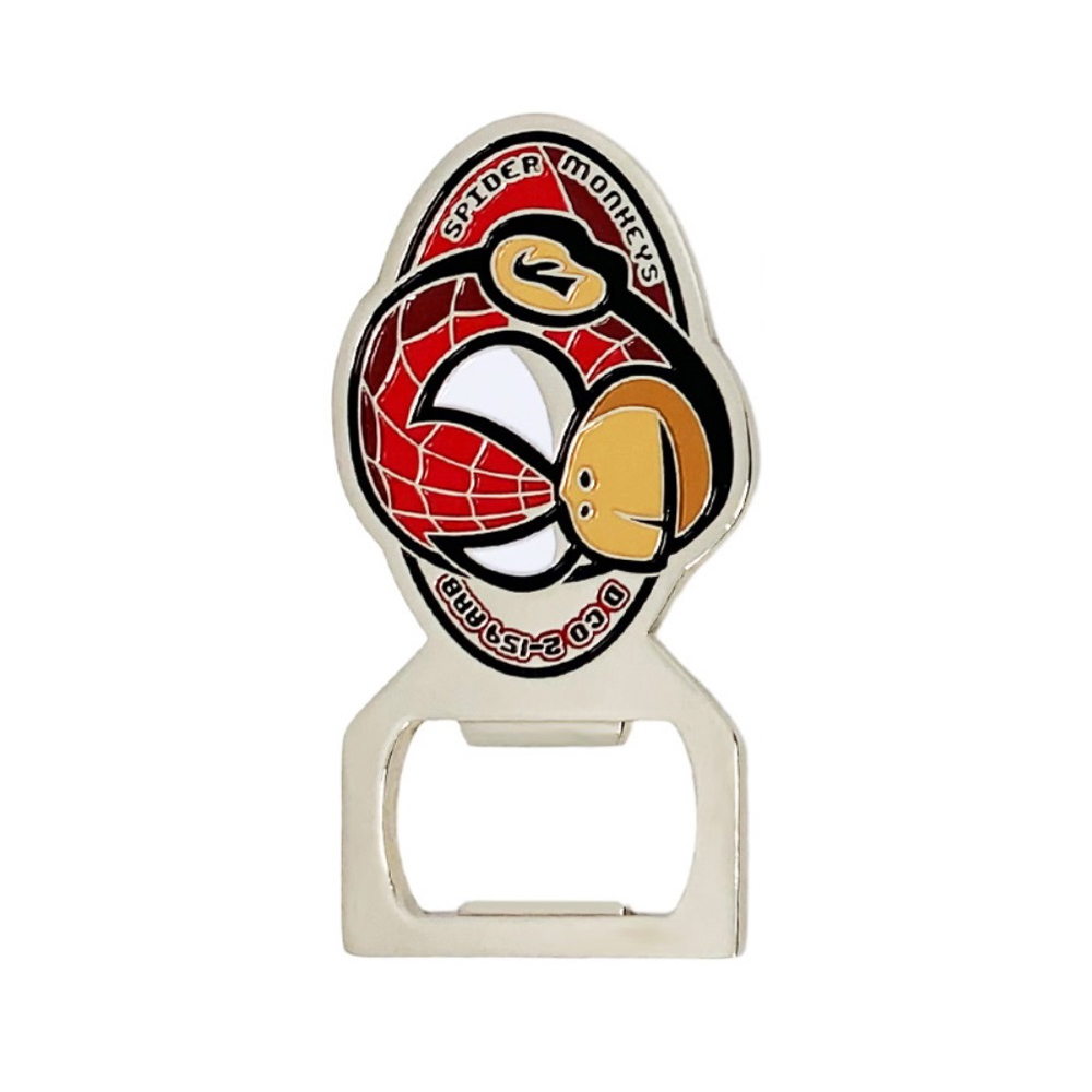 Custom enameled bottle opener