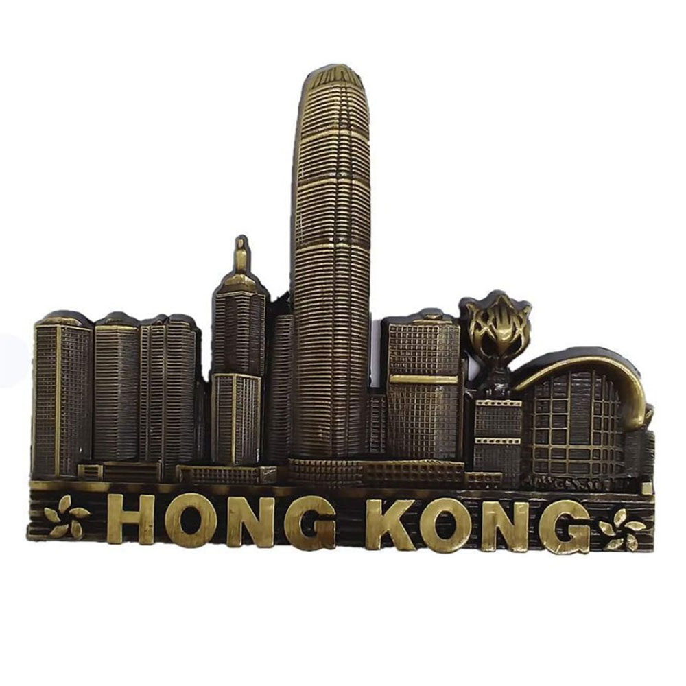 3D Metal fridge magnet