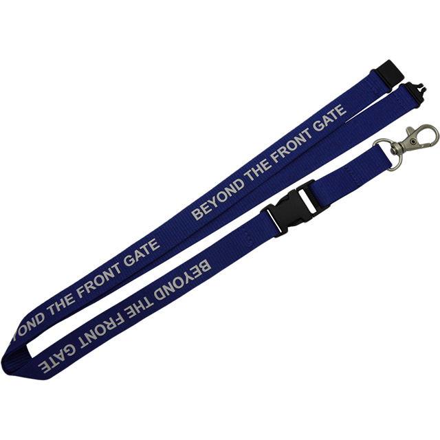 Polyester lanyard