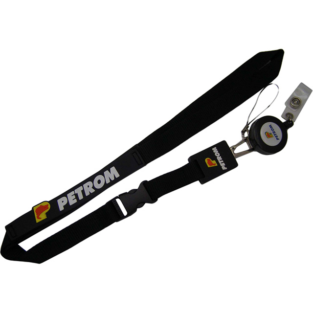 Polyester lanyard