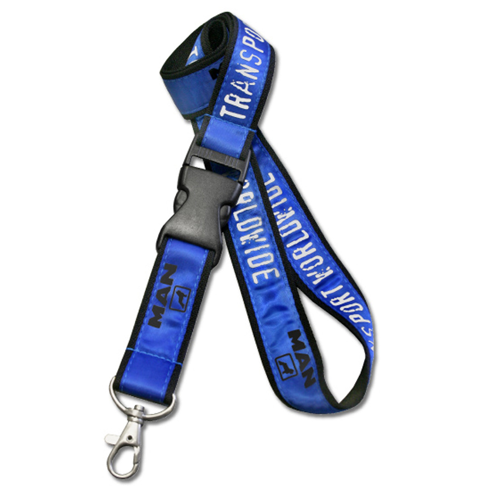 Double layer printed lanyard