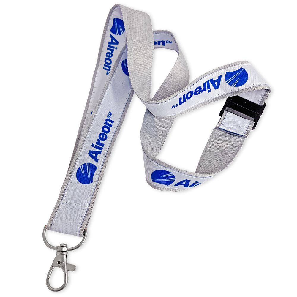 Double layer printed lanyard