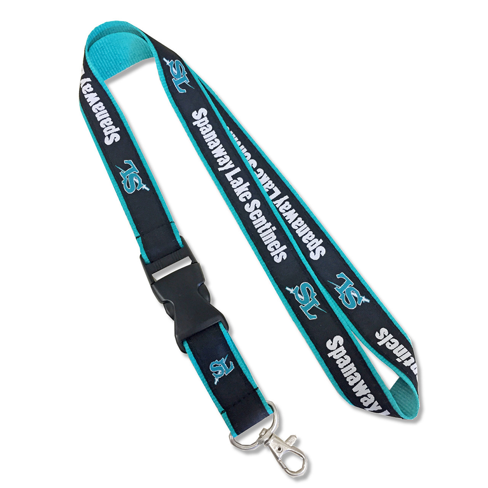Double layer printed lanyard