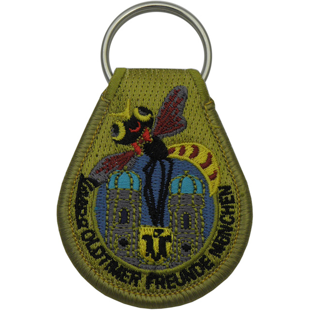 Embroideried keychain