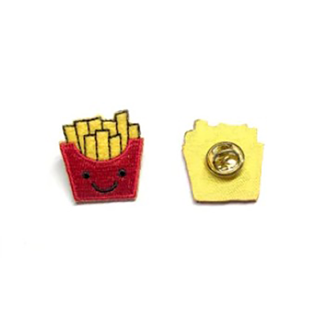 Chips lapel pin