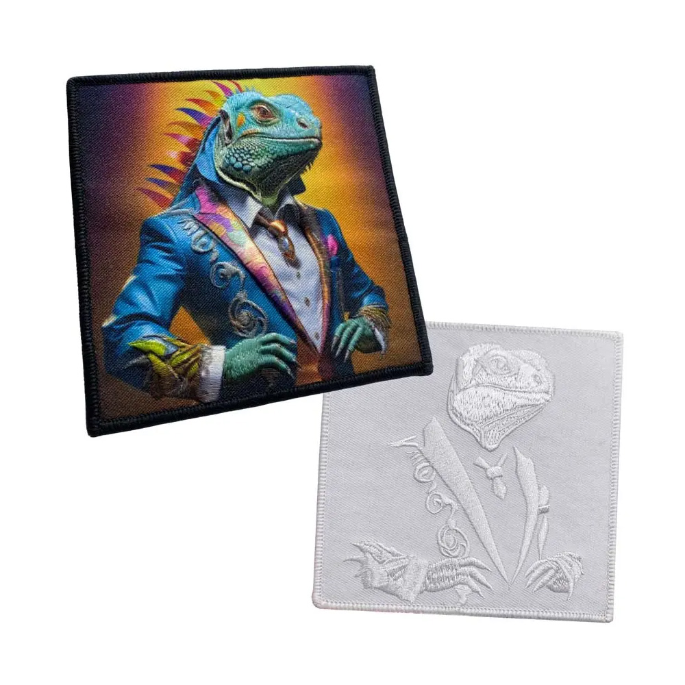 Smartprint embroidery patch