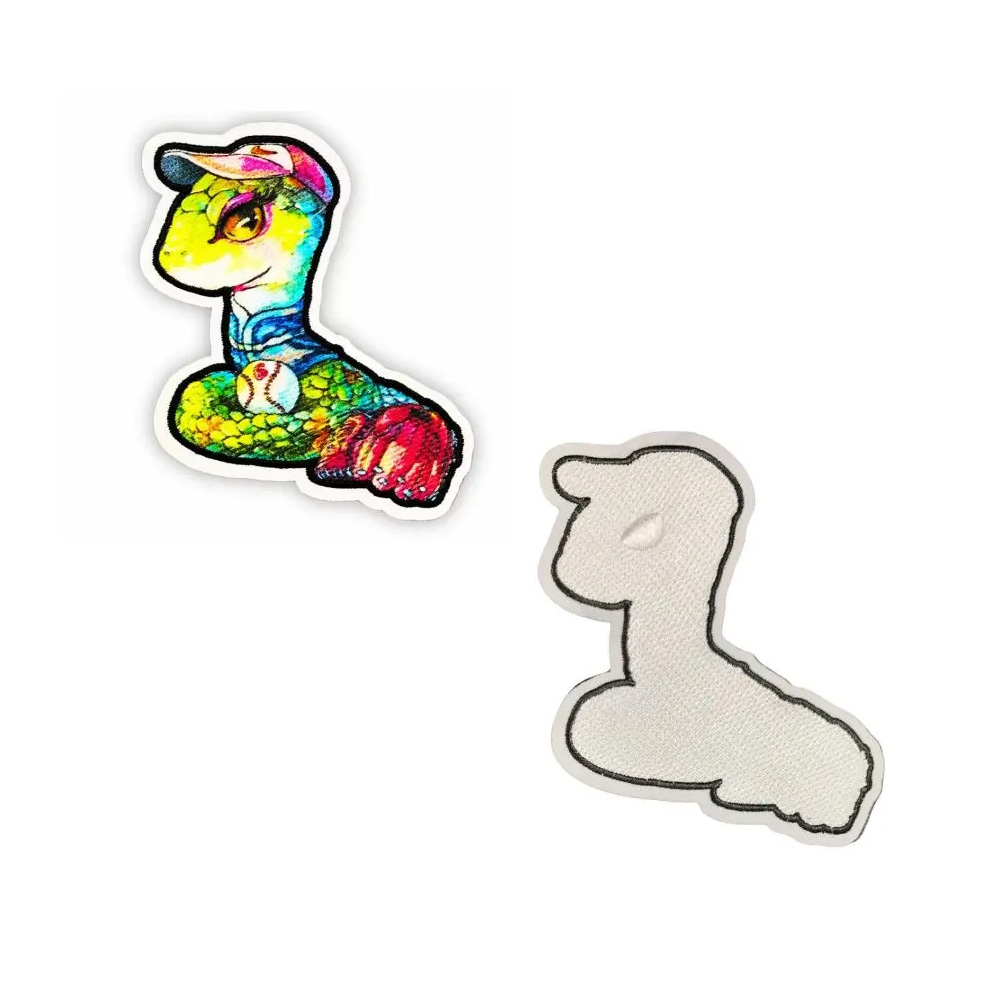 Smartprint embroidery patch