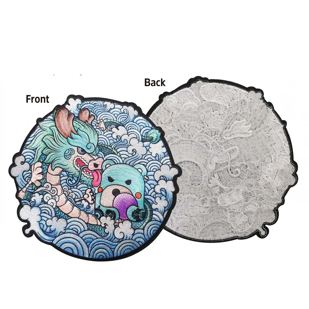 Smartprint embroidery patch