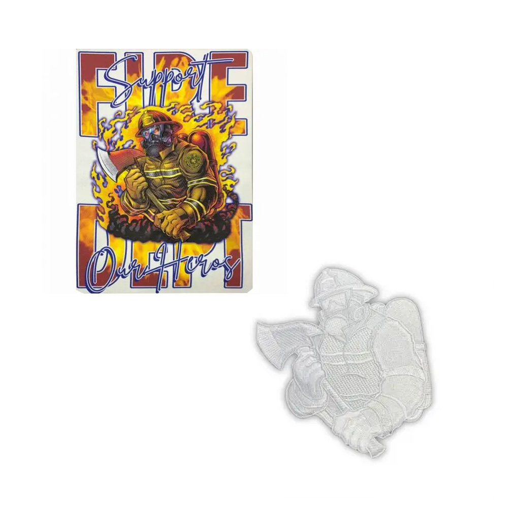 Smartprint embroidery patch