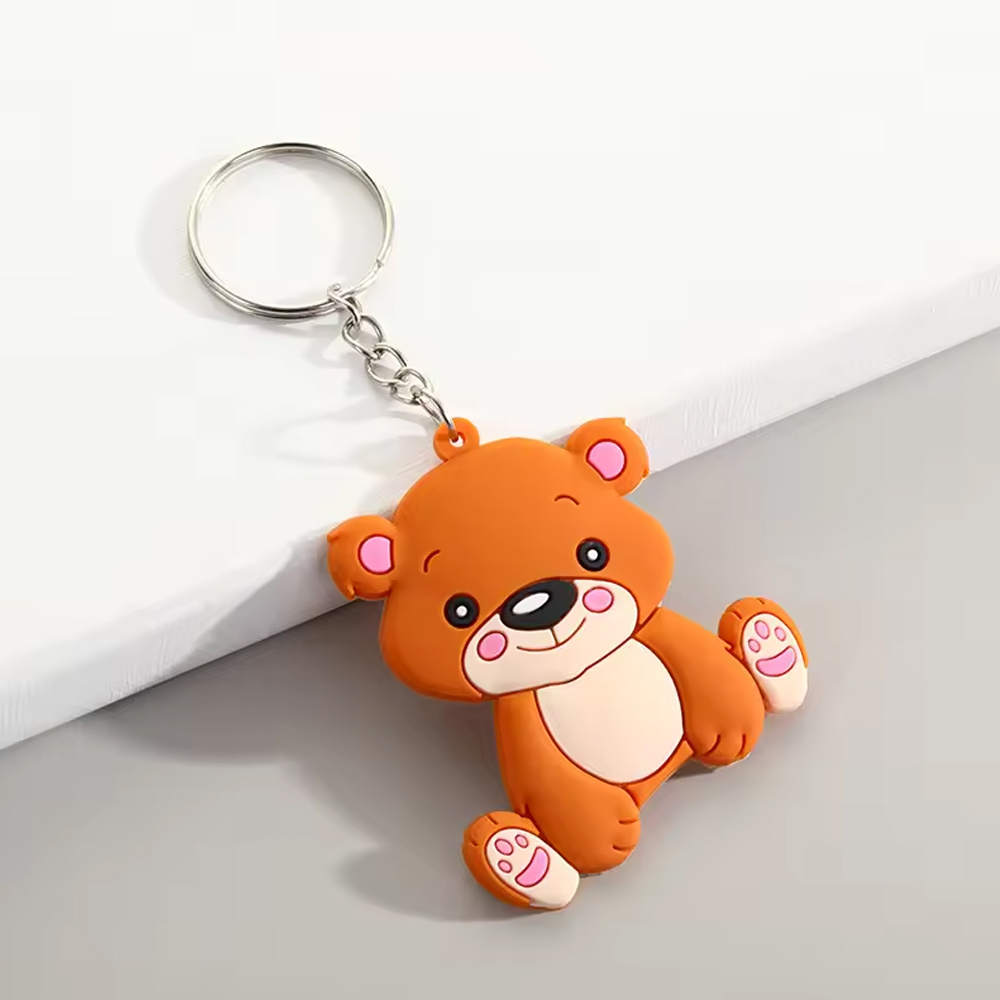 Soft PVC keychain